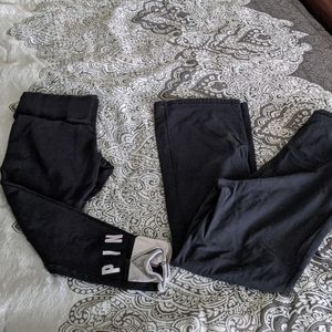 Two pairs workout pants